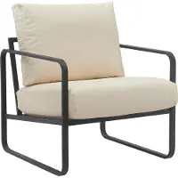 CLP Lounger Manea I Relaxsessel Kunstleder Oder Stoff Bezug I Mit Stabilem Metallgestell I Gepolsteter Clubsessel