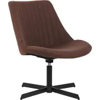 CLP Lounger Granby I 360 Grad Drehbarer Relax Sessel Mit Stoffbezug I Ergonomisches Design Mit Bodenschonern I Polsterstuhl Mit Rückenlehne
