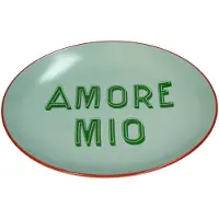 HD Collection Frühstücksteller ''Amore Mio'' in Mint/ Grün - Ø 20,5 cm - onesize