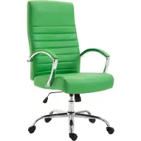 CLP Bürostuhl ergonomisch Valais Kunstleder, moderner Schreibtischstuhl, höhenverstellbarem Sitz und einer Belastbarkeit von 136 kg