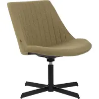 CLP Lounger Granby I 360 Grad Drehbarer Relax Sessel Mit Stoffbezug I Ergonomisches Design Mit Bodenschonern I Polsterstuhl Mit Rückenlehne