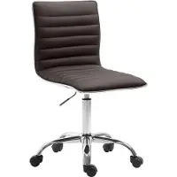 CLP Arbeitshocker Alamosa Kunstleder Braun