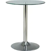 CLP Glastisch Höhe 70 cm klarglas