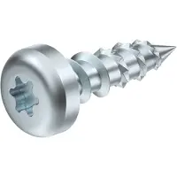 Obo Bettermann Schraube mit Fräsrippen 5x20, St, GTP 3498098