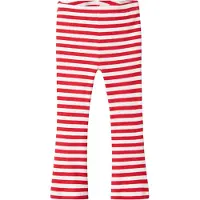 Name it Leggings in Rot/ Weiß - 104