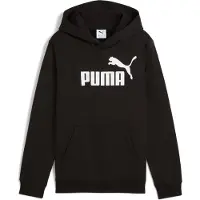 Puma Kapuzenpullover - Schwarz m. Weiß - - 7-8 Jahre (122-128) - Kapuzenpullover