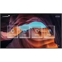 Legamaster Präsentationsdisplay Discover 2 DIS-9810 EU, 98", 4K-UHD, 3840 x 2160 px, 1200:1, HDMI, USB, schwarz