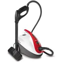 Polti Vaporetto Smart 30_R, Zylinder-Dampfreiniger, 1,6 l, Rot, Weiß, Tasten, Drehregler, 4 m, 1800 W