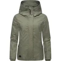 Ragwear Outdoorjacke "Vannesa" mit Kapuze Wasserdichte Damen Übergangsjacke mit Kapuze