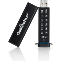 ISTORAGE datAshur - USB-Flash-Laufwerk - verschlüsselt - 8 GB - USB 2.0