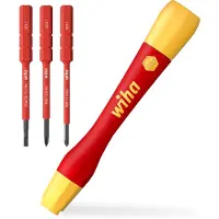 Wiha Feinschraubendreher Set PicoFinish slimVario electric 4-tlg. mit slimBits