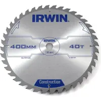 Irwin IRW1897347 400 x 30 mm 40Teeth Kreissägeblatt mit ATB Mahlgrössen Zahn