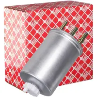 FEBI BILSTEIN Kraftstofffilter 33464 mit Wasserablassschraube 189mm für FORD JAGUAR TATA HYUNDAI KIA
