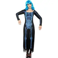 Metamorph Röntgen Skelett Kleid