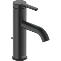 Duravit Waschtisch-Einhebelmischer M C.1 Ausl. 113mm, m Zugst.-Ablaufgarn., sw ma