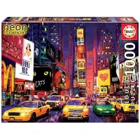 Educa - Times Square 1000 Teile Leuchtpuzzle