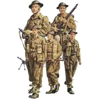 Tamiya 1:35 WWII Fig-Set Brit.Infant.Patrol.(5)