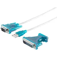 S-Impuls S/CONN maximum connectivity USB 2.0 RS232 Converter, 1,5m (75605)