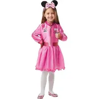 Rubies Disney's Minnie Maus Rennfahrerin Kostüm für Kinder