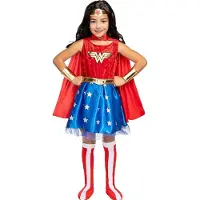 Metamorph Wonder Woman Classic Kostüm für Kinder