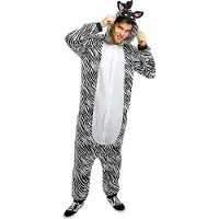 Metamorph Zebra Onesie Kostüm