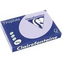 Clairefontaine Multifunktionspapier Troph‚e, A3, 80 g/qm, lila
