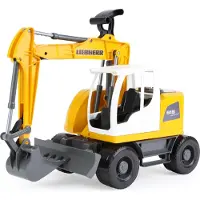 Lena WORXX Liebherr Bagger A918 Litronic - 48 cm, robuster Ausführung, 6 mm verzinkte Stahlachsen, dreigeteilt Baggerarm