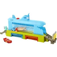 Mattel Pixar Cars Farbwechsel Wal-Autowaschanlage