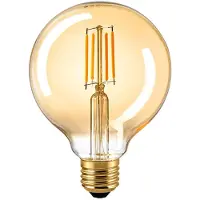 Sigor 6138901 E27 7W 2400K LED-Kugel, Sockel E27, 7 Watt, Warmweiß, 2400 K, dimmbar