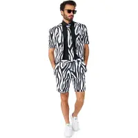 Konjac Sponge Shorts Suit Zazzy Zebra