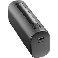 Cellularline Power Bank THUNDER 5000, 5000 mAh, Schwarz