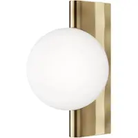 Maytoni Wandleuchte Avant-Garde in Gold und Weiß G9
