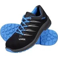 Uvex Sicherheitshalbschuh 2 trend 6937 S1 SRC W12 Gr. 43 blau/schwarz