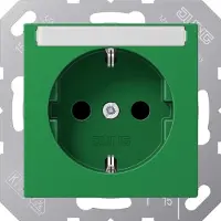 JUNG A 1520 BFKINA GN - Typ F - Grün - Thermoplast - Universal - 250 V - 16 A