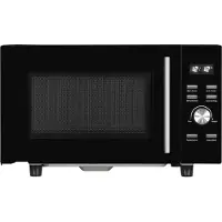 Exquisit Mikrowelle MW8023-F-240DIG schwarz | 750 Watt | 1000 Watt Grill | Timer | Auftaufunktion