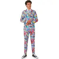 Opposuits Teen SpongeBob Frenzy Anzug für Jugendliche