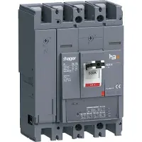 Hager HNW631JR Leistungsschalter h3+ P630 LSI 4P4D N0-50-100% 630A 40kA FTC