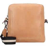 Harold's Leder Umhängetasche Caugio Crossbag Camel hellbraun