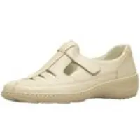 Waldlaufer Kya - Halbschuh Klett, Pigalle (Glattleder), platin (beige), Weite K 607501-172-120 38