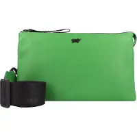 Braun Büffel Umhängetasche Capri Crossbody Bag Grün