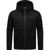 Ragwear Kapuzenstrickjacke "Fabian" Herren Basic Rippstrick-Jacke mit Kapuze