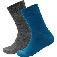 Devold Daily Merino Light Socken 2er-Pack, Flood Mix, 31-34