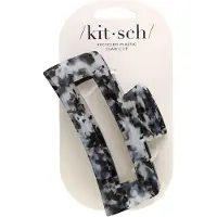 Kitsch Eco-Friendly Jumbo Open Shape Claw Clip (Various Colours) - Schwarz