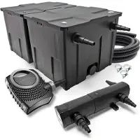 SunSun CBF-350B CUV-236 36W SET NEO12000 Pumpe Schlauch Teichfilterset