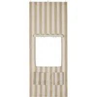 Kids Concept Kiosktür - Stripe Beige - - One Size - Spielzelt