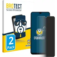 BROTECT Sichtschutzfolie Anti-Spy Privacy Folie Blaulicht-Schutz