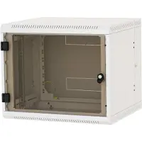 Triton - 19" Wandschrank zweiteilig 9HE/515mm Vollglastür