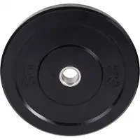 Fitcom Bumper Plate Schwarz 50 mm 15 kg