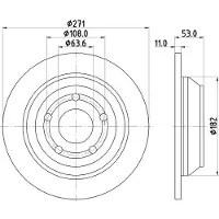 Hella Bremsscheibe PRO 8DD 355 133-781