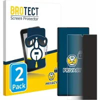 BROTECT Sichtschutzfolie Anti-Spy Privacy Folie Blaulicht-Schutz